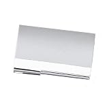 Nickel-plated Plain Business Card Case