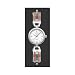 Electronics : Harley Davidson Women's Bulova Watch. Silver-white dial with classic Harley orange trim and semi-bangle style bracklet and lobster claw buckle. 76L035
