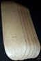 5 Pop-Lite Blank Blanks 7.62 Skateboard Deck+Pro Grip