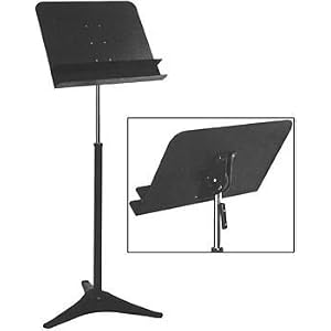Hamilton Orchestra Stand, Trigger with Double Shelf by 