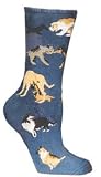 Assorted Dogs Cotton Dog Breed Socks 9-11featuring great dane, border collie, australia shepherd, scottish terrier and many more...