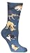 Assorted Dogs Cotton Dog Breed Socks 9-11featuring great dane, border collie, australia shepherd, scottish terrier and many more...