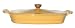 Lafont 4-Quart Oval Au Gratin with Cover, Yellow