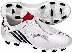 Adidas F10 TRX FG Junior Football Boots (White UK 5)
