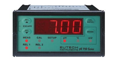Eutech Instruments pH 190 1/8-DIN pH/ORP controller