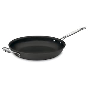 Cuisinart Chef's Classic Nonstick Hard-Anodized 12-Inch Skillet with Helper Handle
