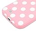 Galaxy S4 Case - Fosmon DURA Series SLIM-Fit Case Protective Skin Cover for Samsung Galaxy S4 IV / I9500 - Polka Dots (Baby Pink)