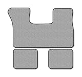 Buick Riviera Touring Carpeted Custom-Fit Floor Mats - 3 PC Set - Light Gray (1981 1982 1983 1984 1985 81 82 83 84 85)