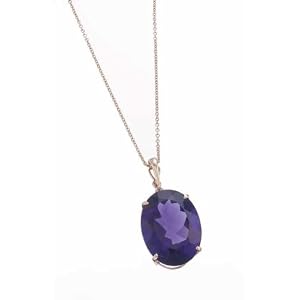 Amethyst Slide Oval Cut 14K Yellow Gold