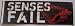 SENSES FAIL - Heart - Sticker