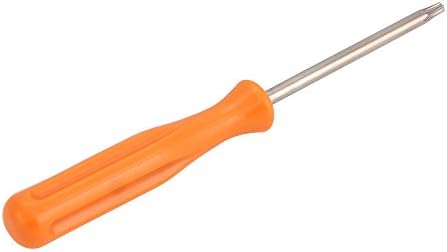 T8 Screwdriver Precision Torx Torque Repair Handy Tool Kit Slotted Orange