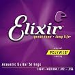 Elixir Medium Polyweb Acoustic Guitar Strings