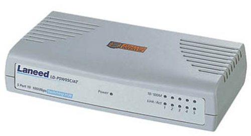 ELECOM LD-PSW05C/AT �d�������X�C�b�`���OHUB