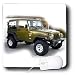 Cars - Green Jeep Wrangler - Mouse Pads Image