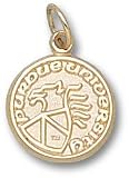 Purdue Boilermakers Solid 10K Gold Seal 1/2'' Pendant