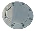 All Sales 6050CL Chrome Billet Aluminum Locking Fuel Door Image