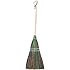 Camden Rose Childs Broom, Rainbow Broomcorn, 36", Hickory Handle