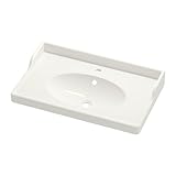IKEA RATTVIKEN シングル洗面ボウル　ホワイト　80×49×6cm　60223700