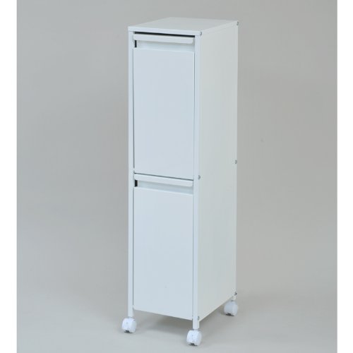 JKプラン　ダストボックス　9L 2分別　ホワイト　zjknj-020 