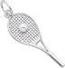 Tennis Charm by Rembrandt Charms