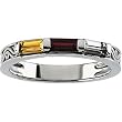 14K Yellow or White Gold Mother's Ring - 3 Stone