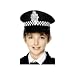Kids Policeman Copper PC Police Cap Fancy Dress New