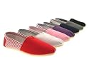 ELLA PLIMSOLES SLIP-ON PUMPS ESPADRILLES TRAINERS PLIMSOLLS TOE-STITCHED SHOES CANVAS LADIES WOMENS MENS BOYS GIRLS UK 3-8