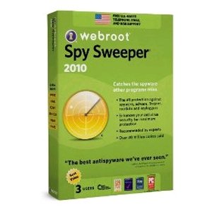 Webroot Spy Sweeper 2010 for 3 Users 