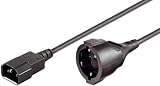 Zoom Produkt-Bild: Netzkabel, Kaltger&auml;te Stecker auf Schuko Buchse, 1m, Good Connections