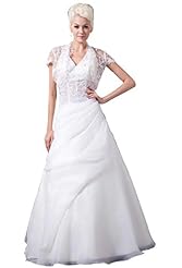 Lace Wrap Applique Organza  Dress