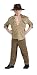 Indiana Jones and the Kingdom of the Crystal Skull Deluxe Muscle Chest Indiana Costume, Children's Medium