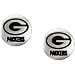Stainless Steel Green Bay Packers Logo Stud Earrings