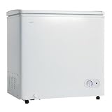 Danby 5.5 Cu.Ft. Chest Freezer, 1 Basker, Up Front Temperature Control