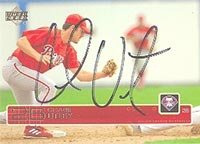 Buy Chase Utley, Philadelphia Phillies Autographed Card by Upper Deck