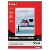 Canon Fine Art 13 x 19 Inch Premium Matte Paper 20 Sheets (1263B004)