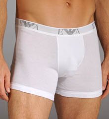 Emporio Armani Natural Cotton Boxer Brief 110855 L/White