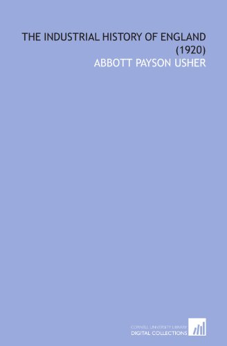 The Industrial History of England  (1920)
