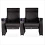 Lovan L-MTBF-1SC, L-MTBF-1SF Matinee Theater 2-Seater- Black