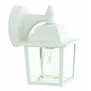 Thomas Lighting SL94228 Hawthorne Outdoor Wall Lantern, Matte White