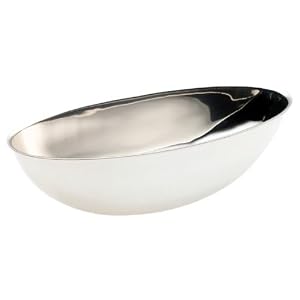 Steeltek Stainless Steel 28-Ounce Oval Deep Dish