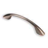 Siro Designs 99-137 Pennysavers 96MM Arch Pull - Fine Brush.Antique Copper