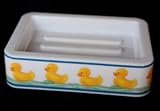 Ducks In A Row Soap Dish - Multicolor