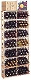 Wine Cellar Innovations Country Pine Rectangular Bin Rack 192-bottle