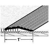 7 8 Carpet Trim - 74419 7 8X72in. Al Carpet Trim by M-D Building Products
