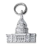 Sterling Silver Capital Charm