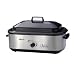 Kitchen & Housewares : Nesco 18-Quart Roaster Oven, Porcelain - Stainless Steel