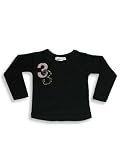 Wild Mango - Girls Long Sleeved Top, Black