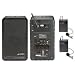 Single-Channel VHF Powered Speaker System with Wireless Mics