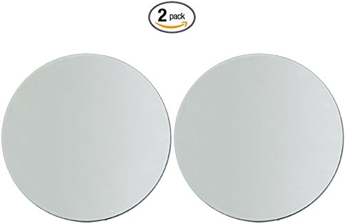 Darice 1635-70 Round Mirror, 10-Inch (2 Mirrors)