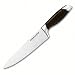 KitchenAid 8-Inch Black Silicone Handle Chef Knife, Black